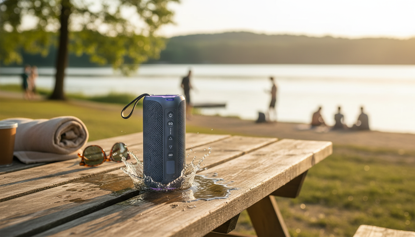 40W Waterproof Bluetooth Speaker: Big Bass, 30H Playtime