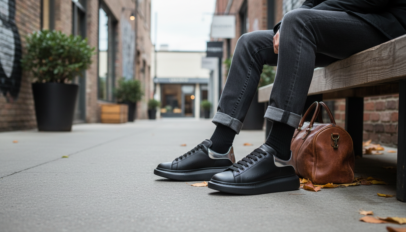 Alexander McQueen Calfskin Sneakers: Chunky Sole Guide