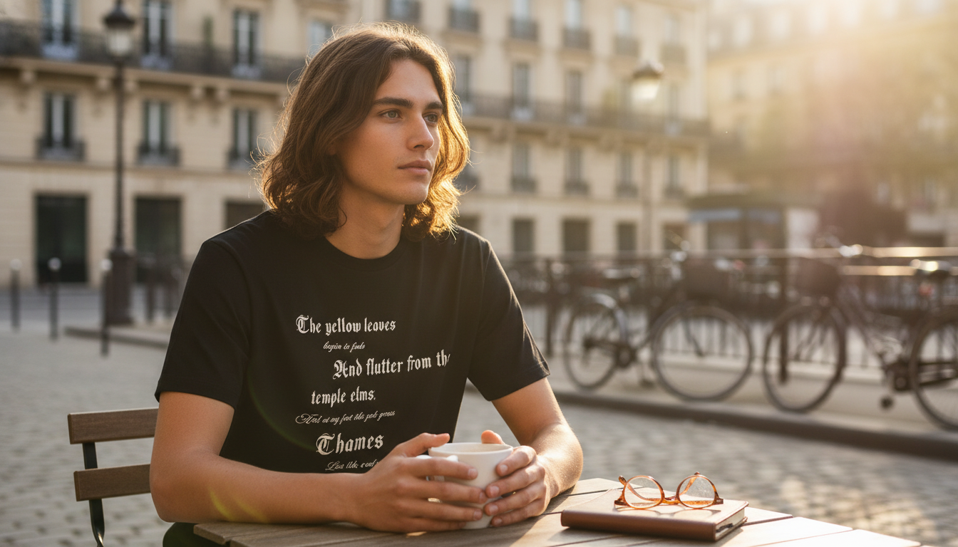Alexander McQueen Cotton Tee: Contrasting Maxi Print