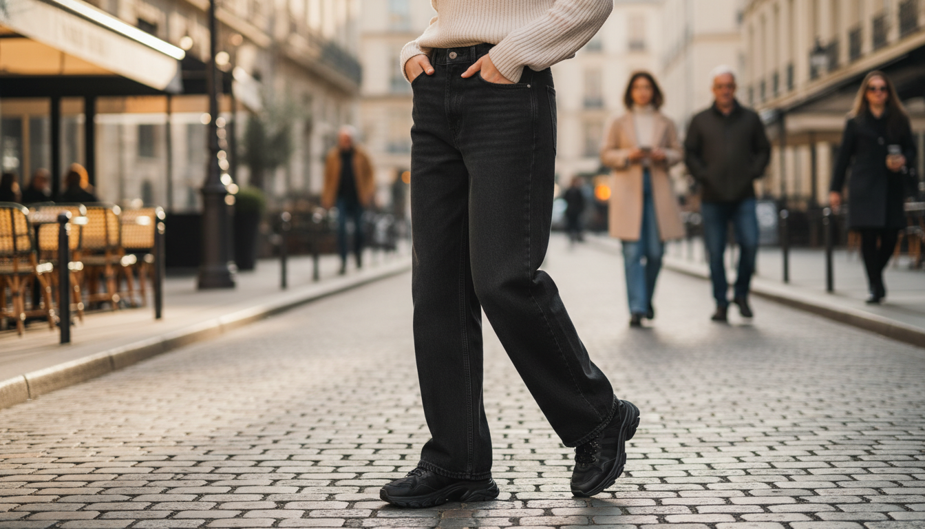 Balenciaga Cotton Denim Baggy Pants: Fit & Styling Tips
