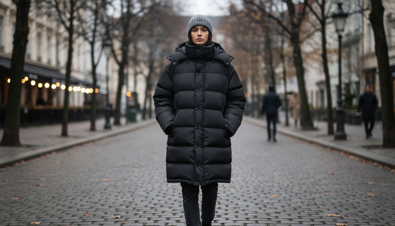 Balenciaga Oversized Down Jacket: Fit, Warmth, Style