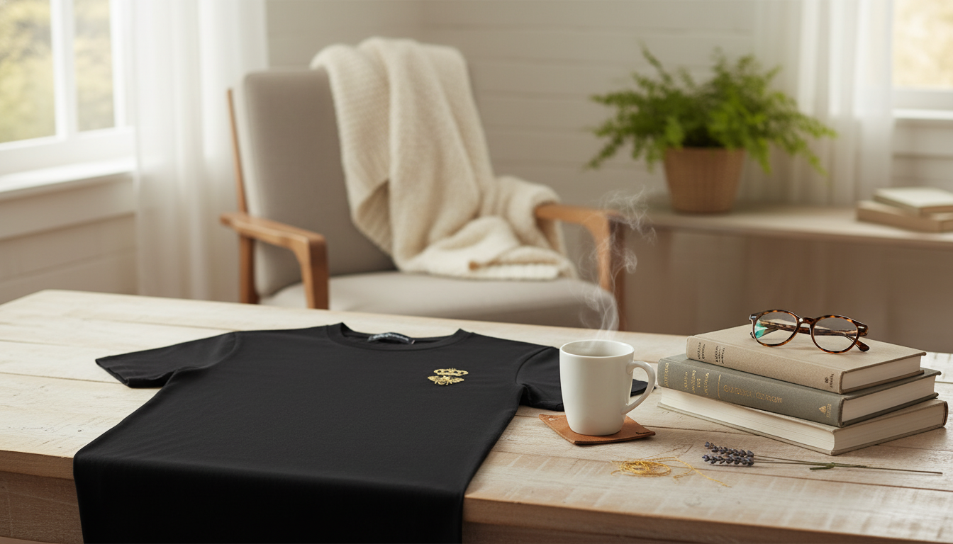 Bee & Crown Embroidered Dolce & Gabbana Cotton Tee