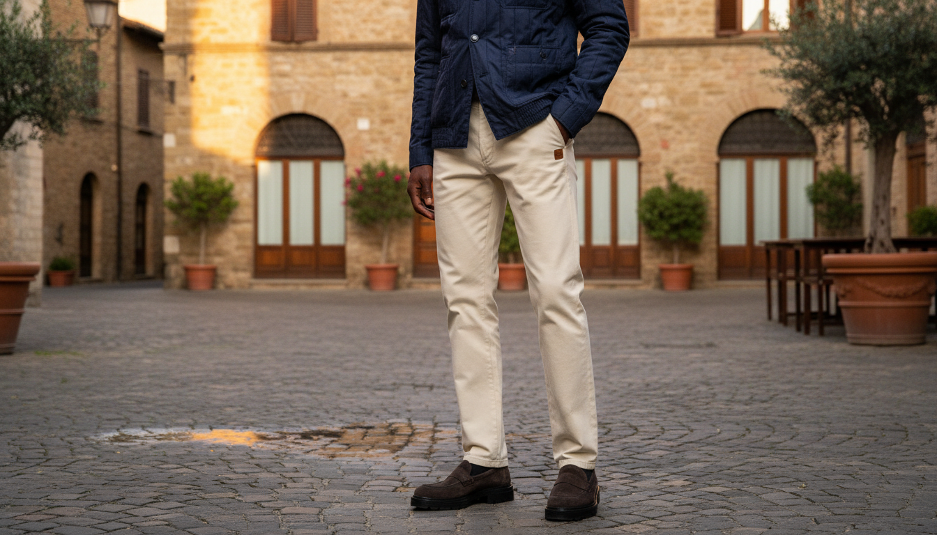 Brunello Cucinelli Worn-Effect Cotton Pants Guide
