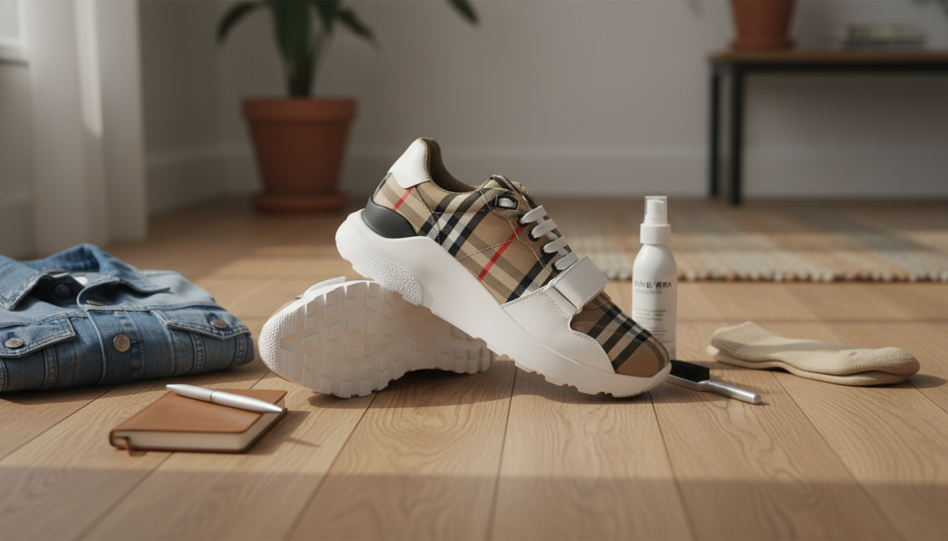 Burberry New Regis Sneakers: Fit, Style & Care Guide