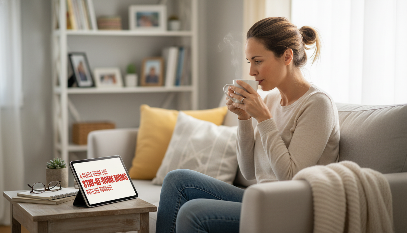 Burnout Relief for Stay-at-Home Moms: Refill Your Cup