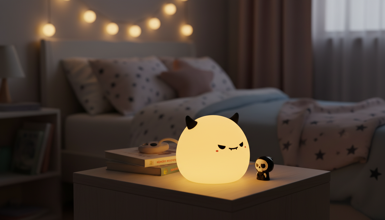 Cute Devil Monster Night Light: Cozy Glow & Decor Tips
