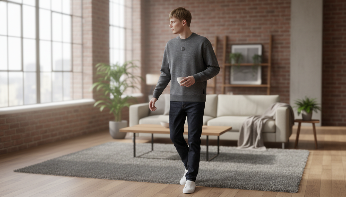Fendi Tonal FF Sweatshirt: Fit, Styling & Care
