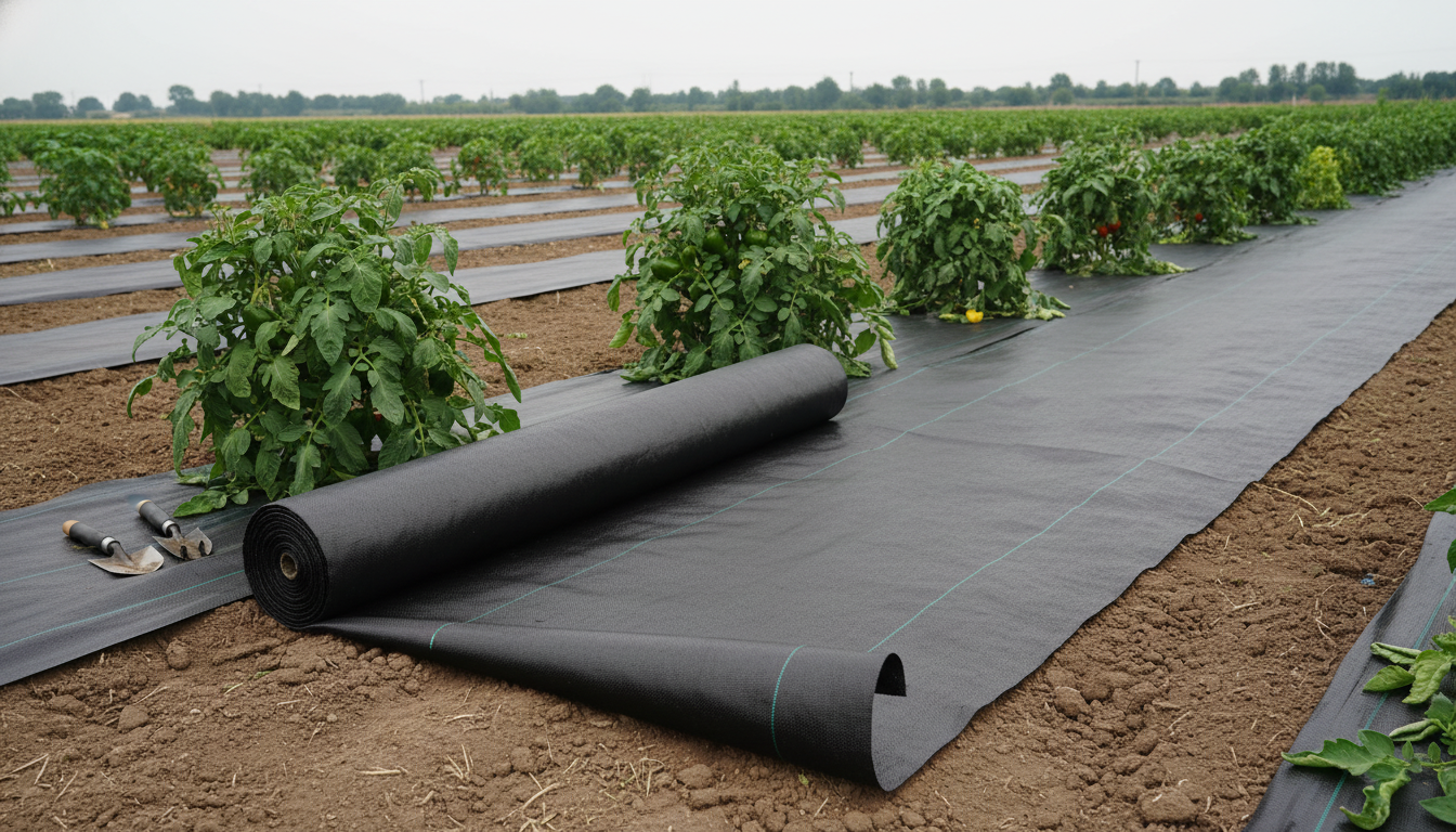 Heavy-Duty 6x300 ft Weed Barrier Fabric for Big Areas