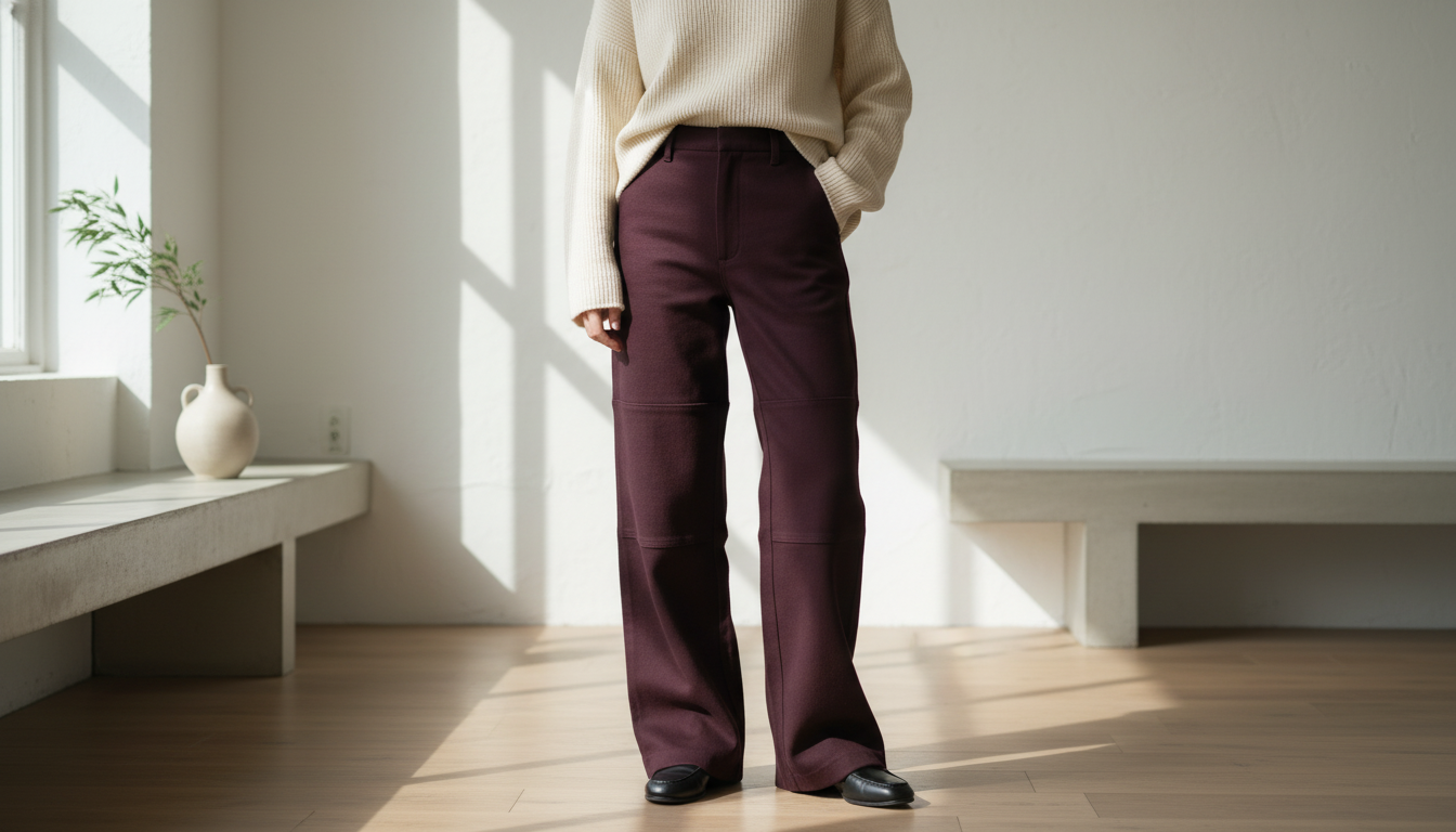 Jil Sander High-Waisted Wide-Leg Pants: Fit & Styling