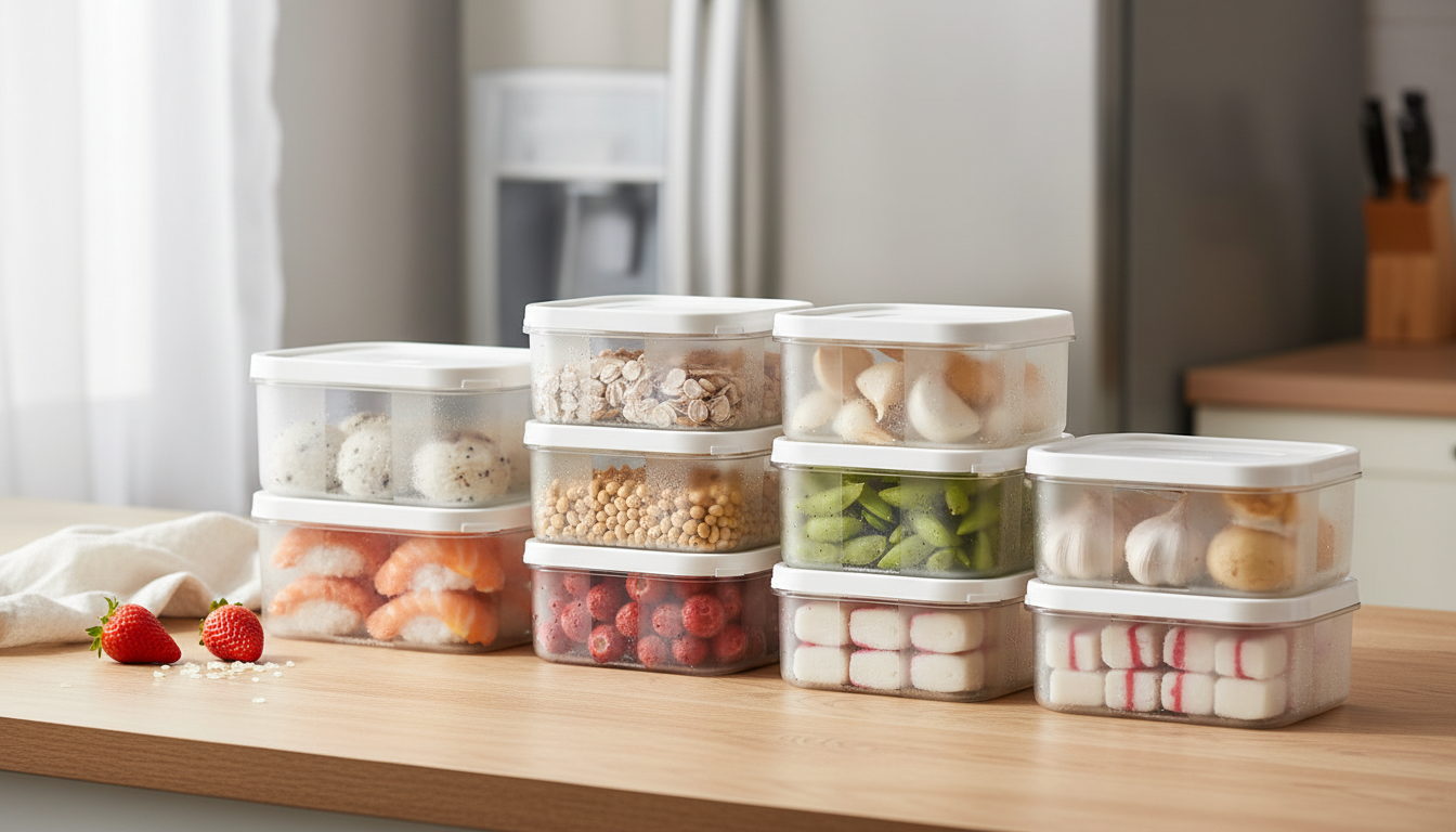 Leakproof 300ml & 600ml Freezer-Safe Food Containers