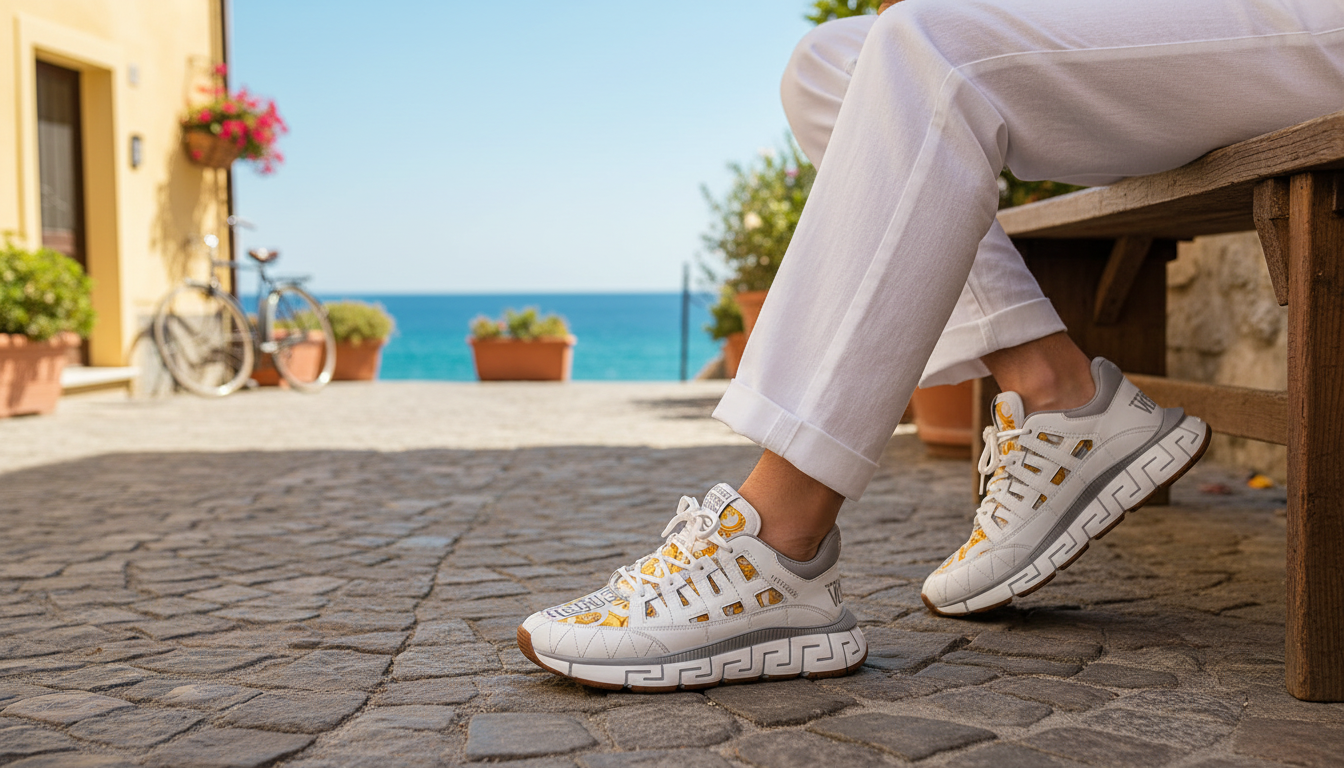 Versace Barocco Trigreca Low-Tops: Fit, Style, Care